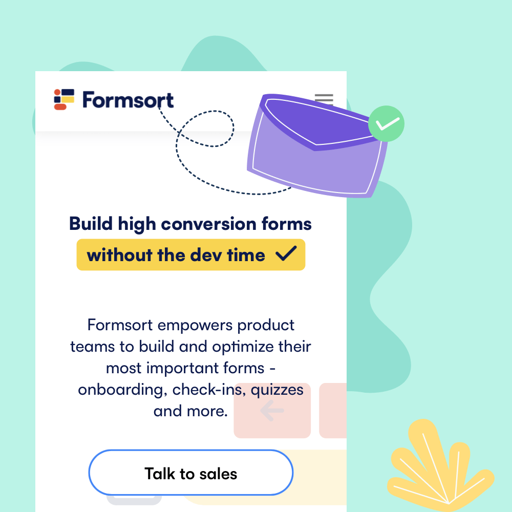 Preview image for: Customer feature – Formsort, a popular form builder &amp; creator